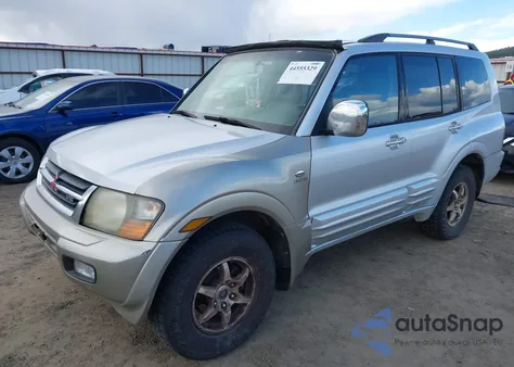 2001 Mitsubishi Montero Limited from USA, damaged, VIN JA4MW51RX1J014018